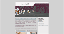 Desktop Screenshot of jigsawhealth.co.uk